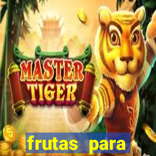 frutas para imprimir e recortar